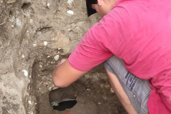 Археологические раскопки в Маркулском городище - Sputnik Абхазия