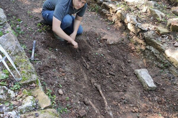 Археологические раскопки в Маркулском городище - Sputnik Абхазия