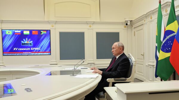 Президент РФ В. Путин принял участие в саммите БРИКС - Sputnik Аҧсны
