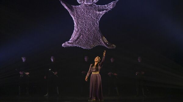 Спектакль Золотое руно в абхазском драмтеатре - Sputnik Аҧсны