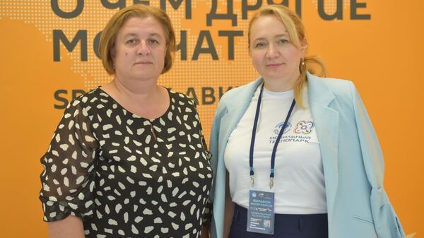 Такие обстоятельства: Фукина и Тыркба о мастер-классах детского технопарка «Кванториум» в Абхазии - Sputnik Абхазия