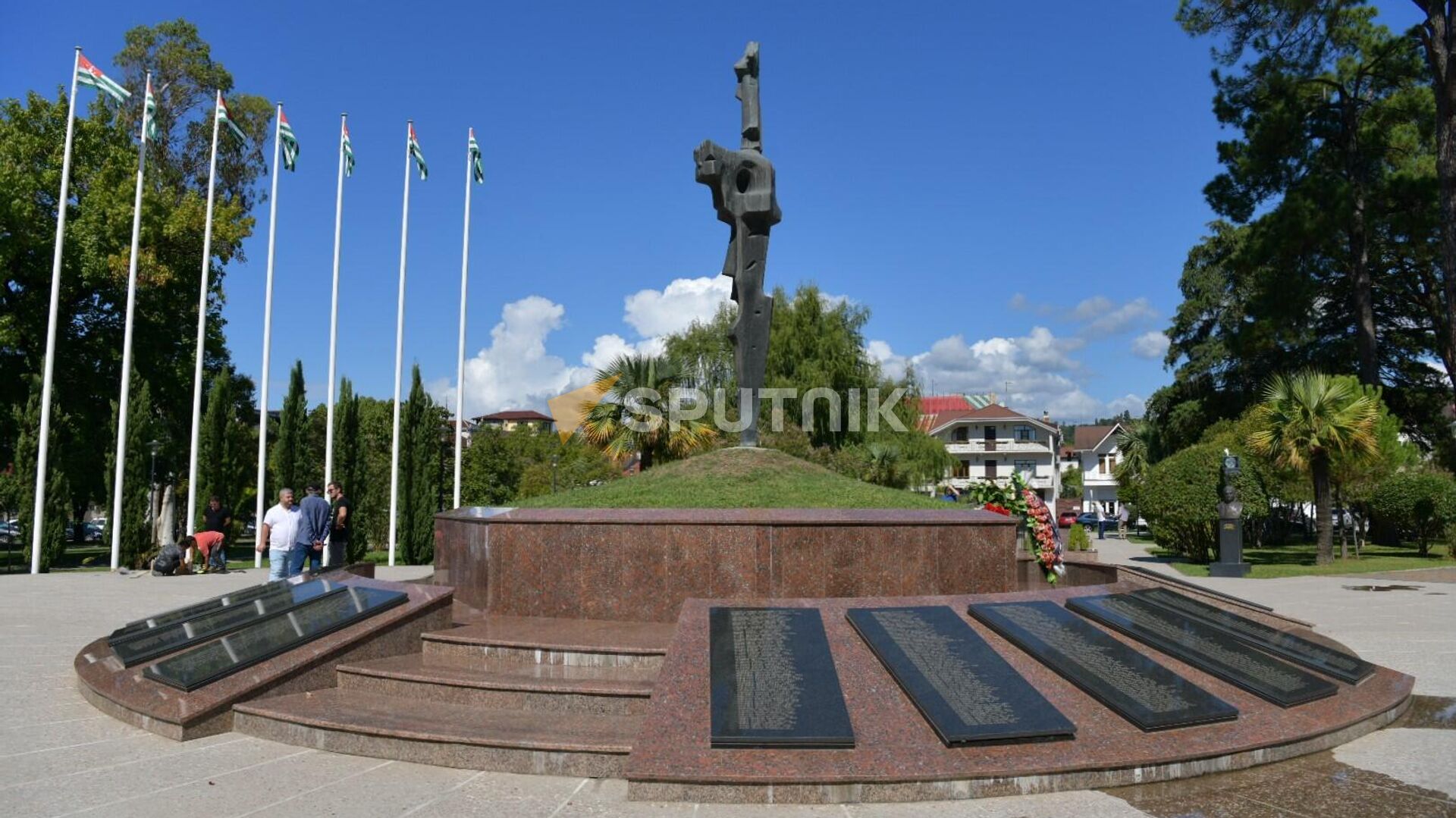 Мемориал в Парке Славы - Sputnik Аҧсны, 1920, 14.09.2023