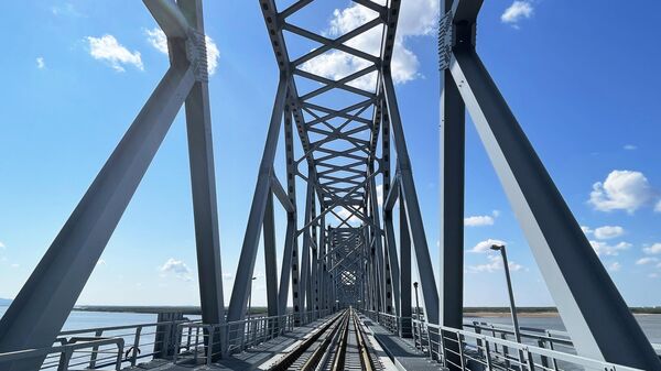 Трансграничный мост через реку Амур в Китай - Sputnik Абхазия