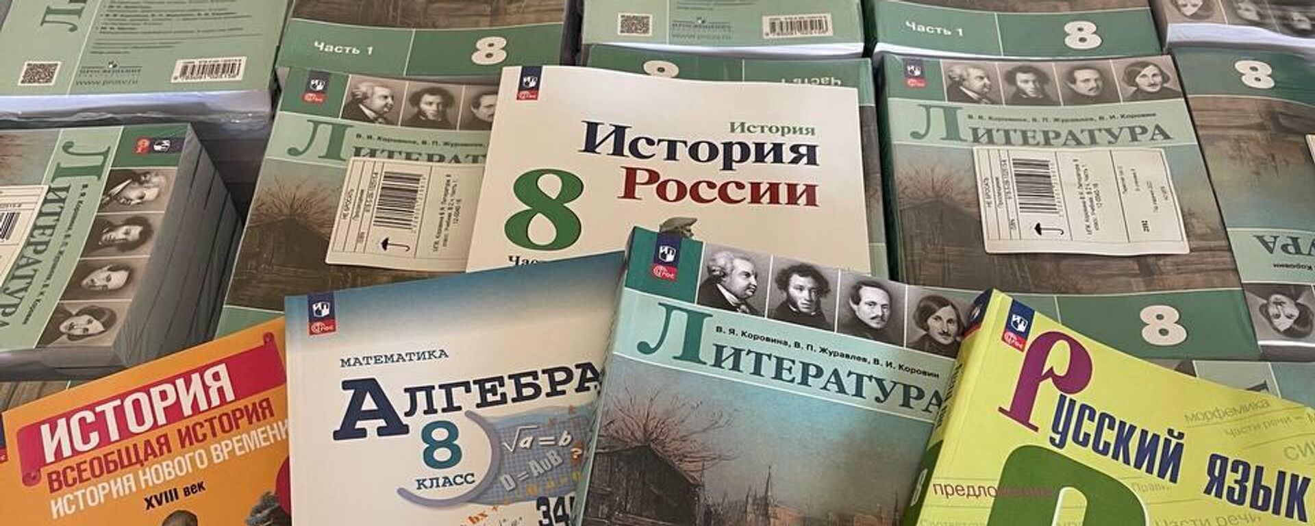 Учебники для восьмого класса  - Sputnik Абхазия, 1920, 18.09.2023