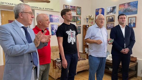 Встреча с шахматистом Сергеем Карякиным прошла в Сухуме - Sputnik Абхазия