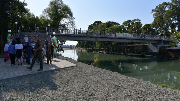 Новый мост через реку Басла открыли в Сухуме - Sputnik Аҧсны