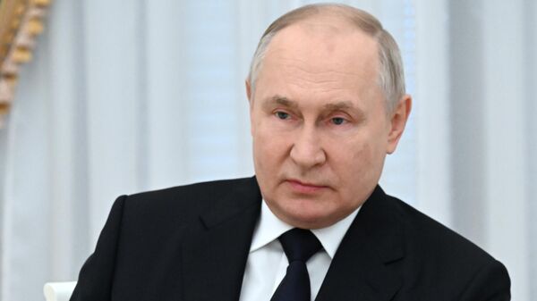 Президент РФ В. Путин встретился с награжденными военными - Sputnik Аҧсны
