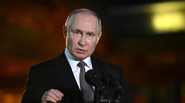 Визит президента РФ В. Путина в Китай для участия в мероприятиях третьего Международного форума Один пояс, один путь. День второй - Sputnik Абхазия