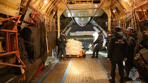 МЧС России доставит 27 тонн гуманитарной помощи в сектор Газа - Sputnik Абхазия