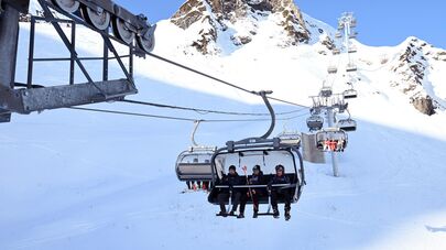 Старт горнолыжного сезона на курорте Красная поляна