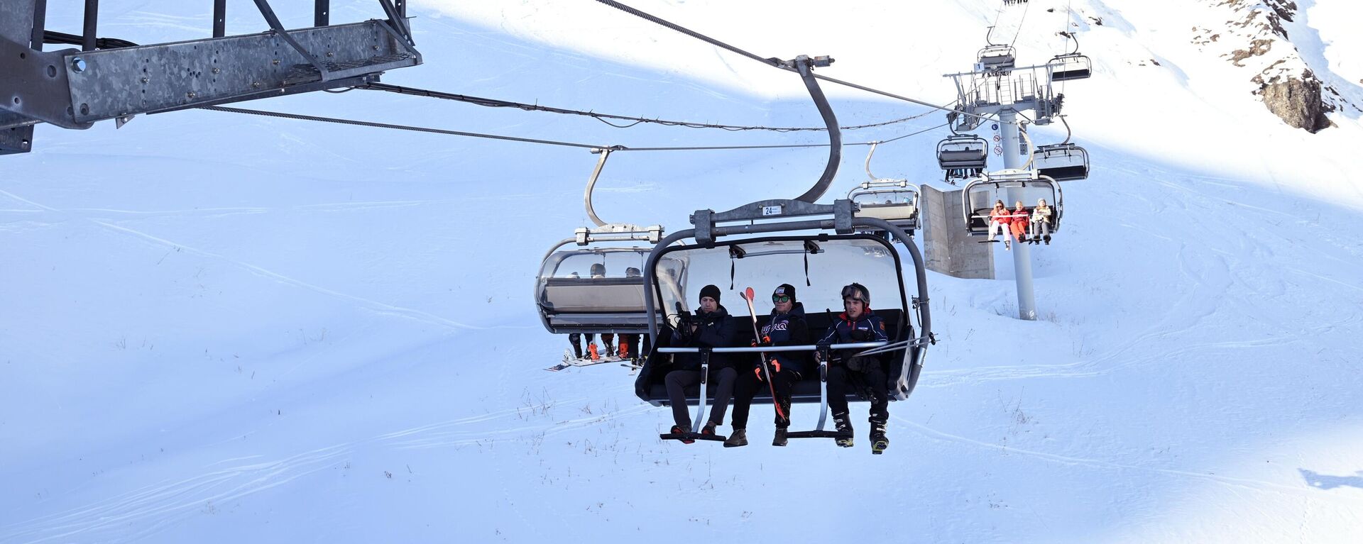 Старт горнолыжного сезона на курорте Красная поляна - Sputnik Абхазия, 1920, 24.04.2026