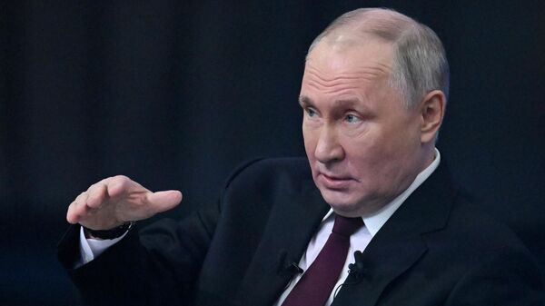 Прямая линия и большая пресс-конференция президента РФ В. Путина - Sputnik Абхазия