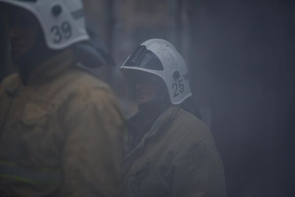 В МВД Абхазии рассматривают все возможные версии возникновения пожара, в том числе, поджог. - Sputnik Абхазия