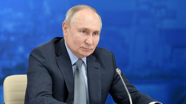 Рабочая поездка президента РФ В. Путина в Санкт-Петербург - Sputnik Аҧсны