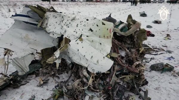 Военно-транспортный самолет Ил-76 потерпел крушение в Белгородской области - Sputnik Аҧсны