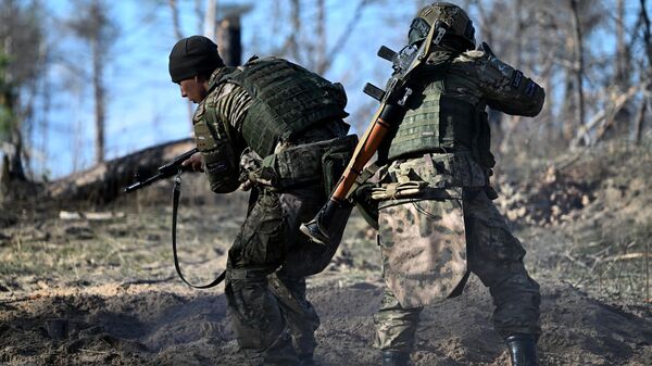 Боевая подготовка военнослужащих ВДВ в зоне СВО - Sputnik Абхазия