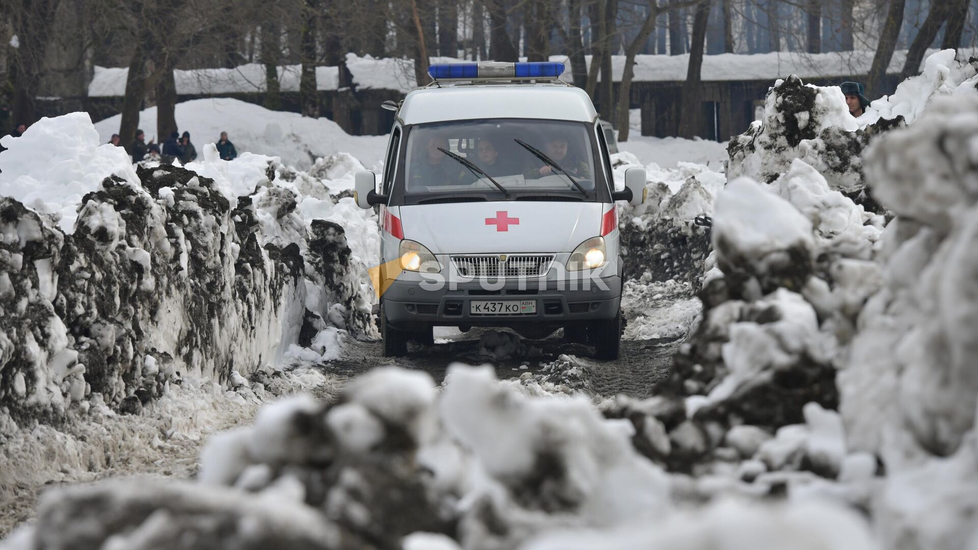 Машина МЧС Абхазии - Sputnik Аҧсны, 1920, 23.01.2026