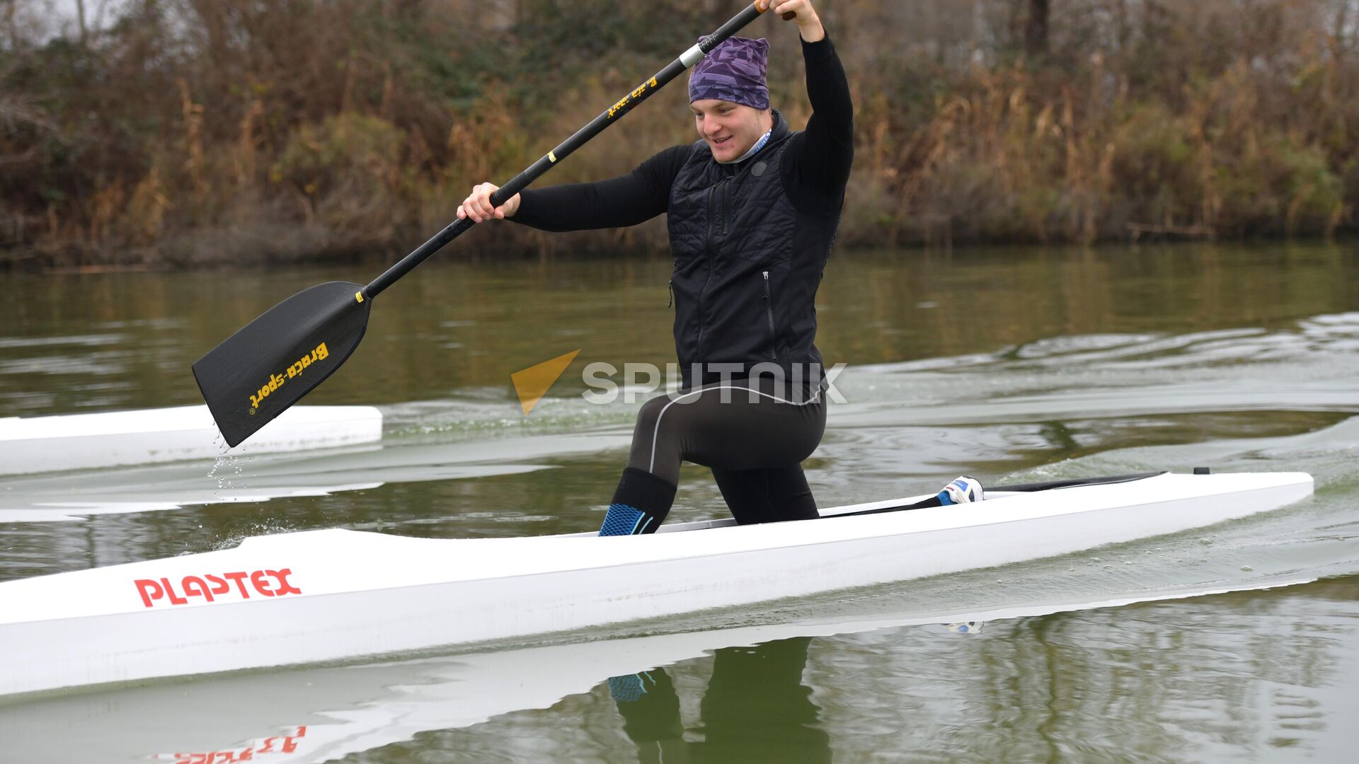Тренировка сборной России по каноэ на оз.Скурча - Sputnik Аҧсны, 1920, 13.02.2026
