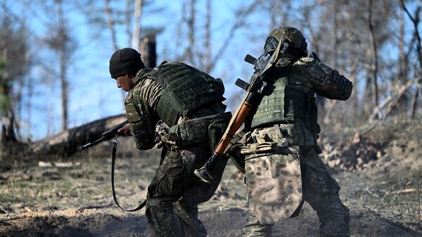 Боевая подготовка военнослужащих ВДВ в зоне СВО - Sputnik Абхазия