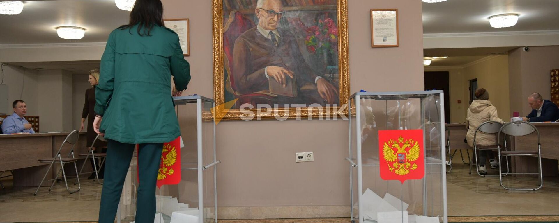 Выборы президента России в Абхазии - Sputnik Абхазия, 1920, 17.03.2024