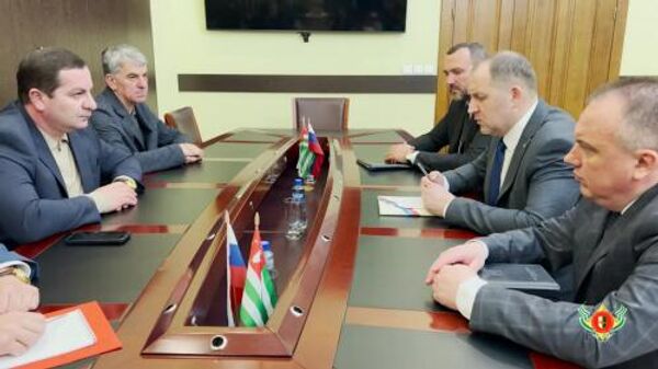 Встреча в МВД - Sputnik Абхазия