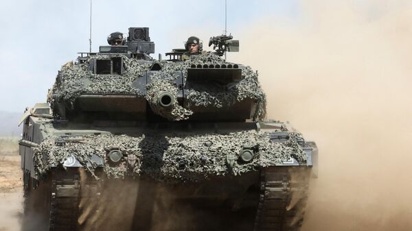 Основной боевой танк армии Германии Leopard 2A6 - Sputnik Абхазия