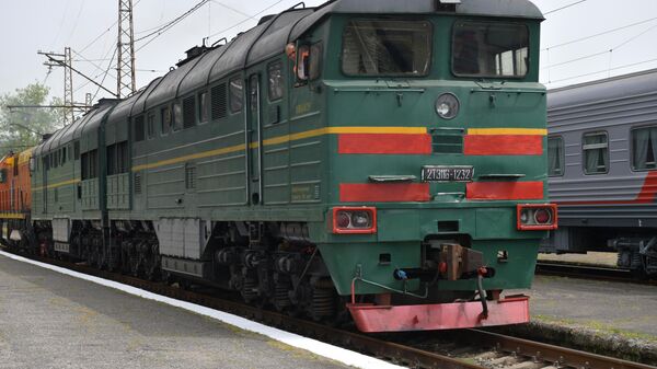 Сухумский железнодорожный вокзал - Sputnik Абхазия