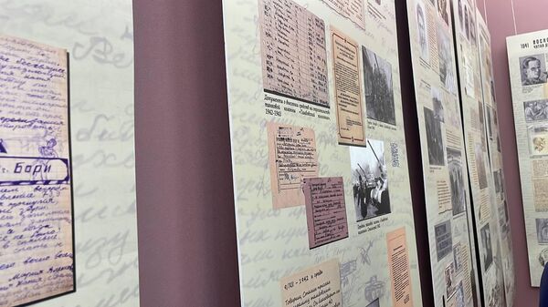 Выставка Восхождение к Победе: читая дневники Вячеслава Гроздова открылась в Сухуме - Sputnik Абхазия