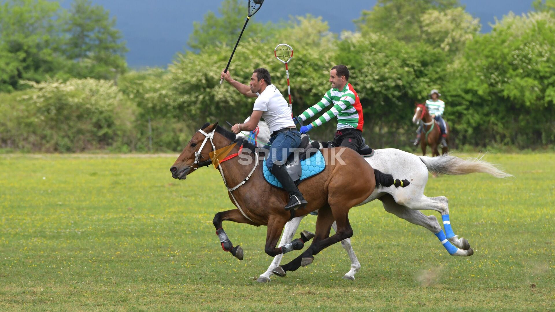 Скачки в селе Кутол - Sputnik Абхазия, 1920, 01.11.2025