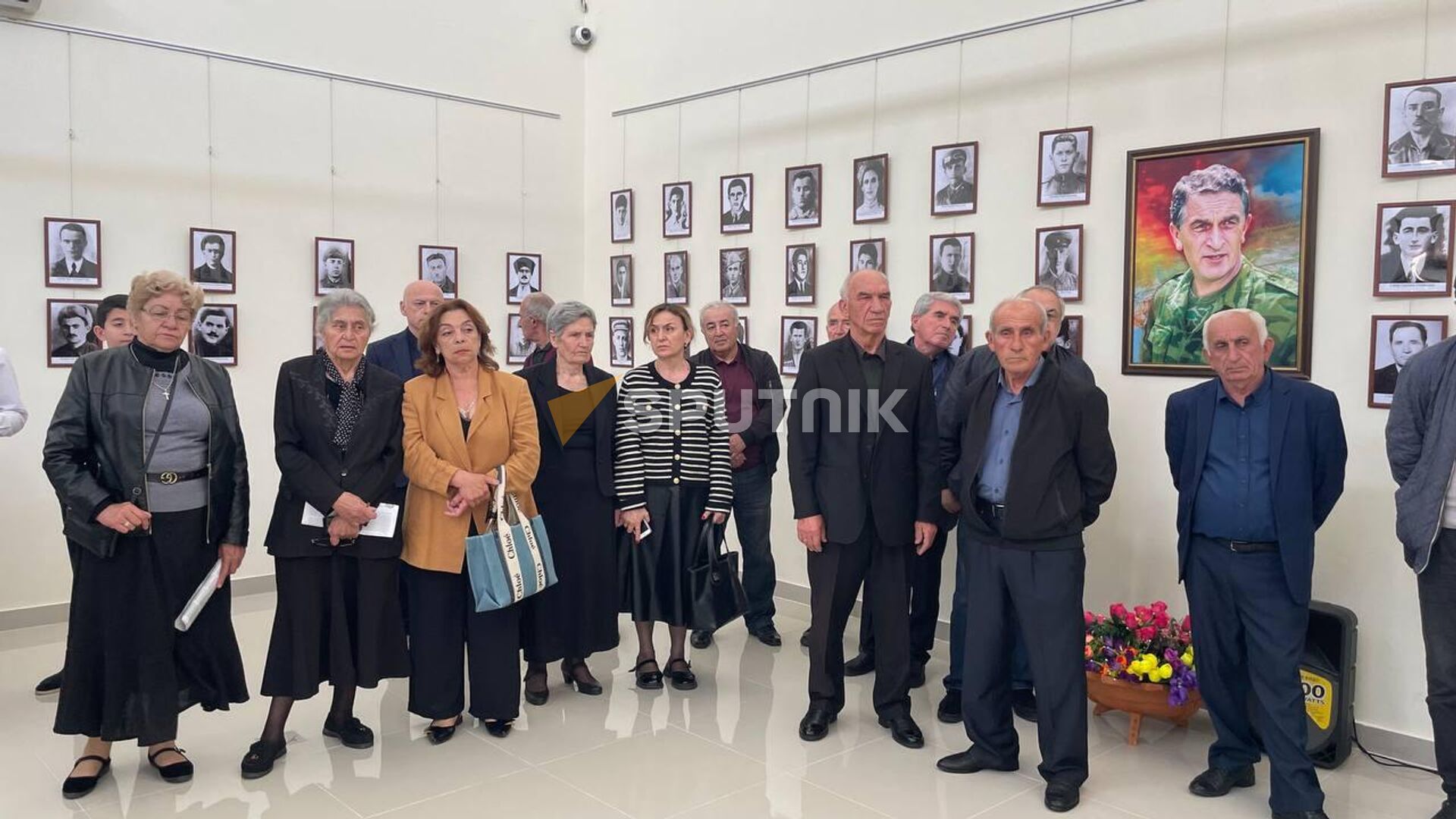 Выставка об участниках ВОВ из села Куланырхуа открылась в Гудауте - Sputnik Абхазия, 1920, 08.05.2024