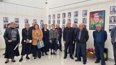 Выставка об участниках ВОВ из села Куланырхуа открылась в Гудауте