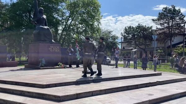 День Победы в Великой Отечественной войне отметили в Гудауте - Sputnik Абхазия