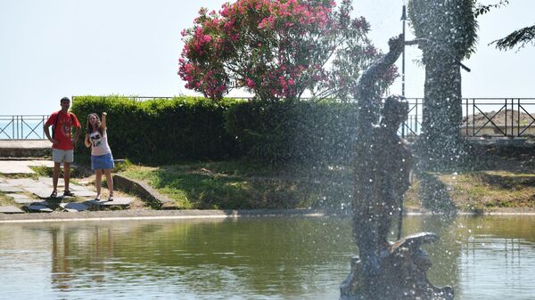 Туристический сезон в Гаграх  - Sputnik Абхазия