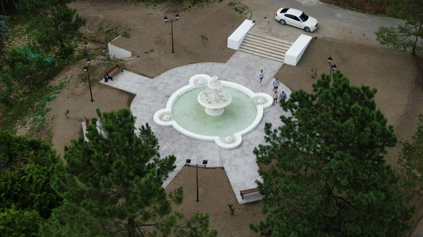 Завершена реставрация фонтана на Сухумской горе - Sputnik Абхазия