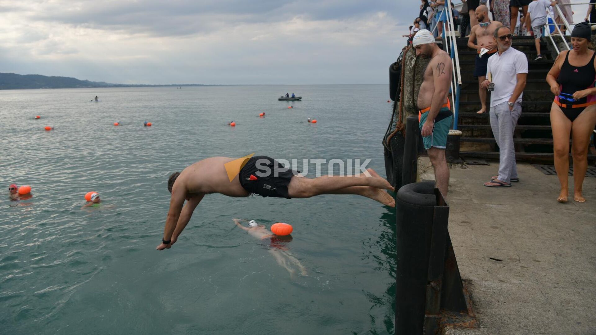 Сухумский заплыв SwimSukhum 2024 - Sputnik Аҧсны, 1920, 10.08.2024