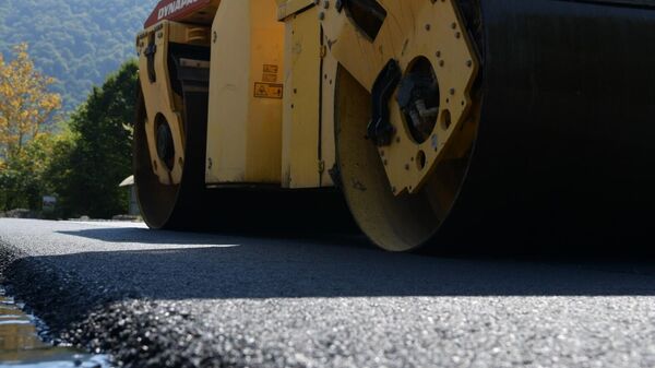 Укладка асфальта  - Sputnik Аҧсны