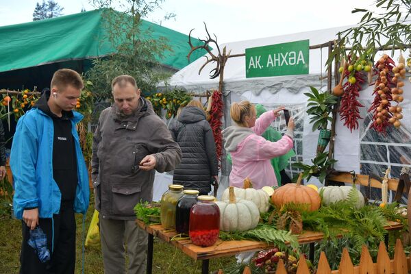 В празднике участвовали 22 села Гудаутского района, Новый Афон и гости из КЧР. - Sputnik Абхазия