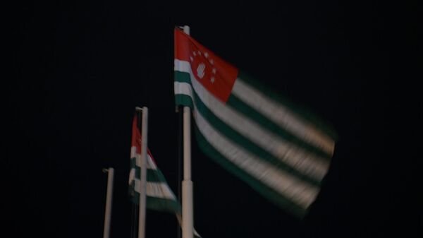 Обстановка у здания Администрации президента - Sputnik Абхазия