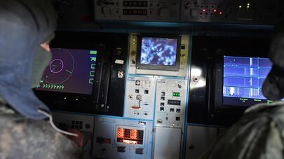 Работа ПВО "Тор М2У" в зоне проведения спецоперации