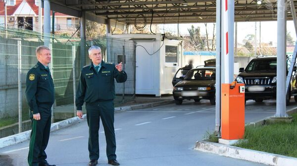 Начальник Южного таможенного управления Андрей Беляев проинспектировал работу пункта пропуска Адлер - Sputnik Абхазия