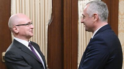 Рабочая поездка политического деятеля Абхазии Б. Гунбы в Москву