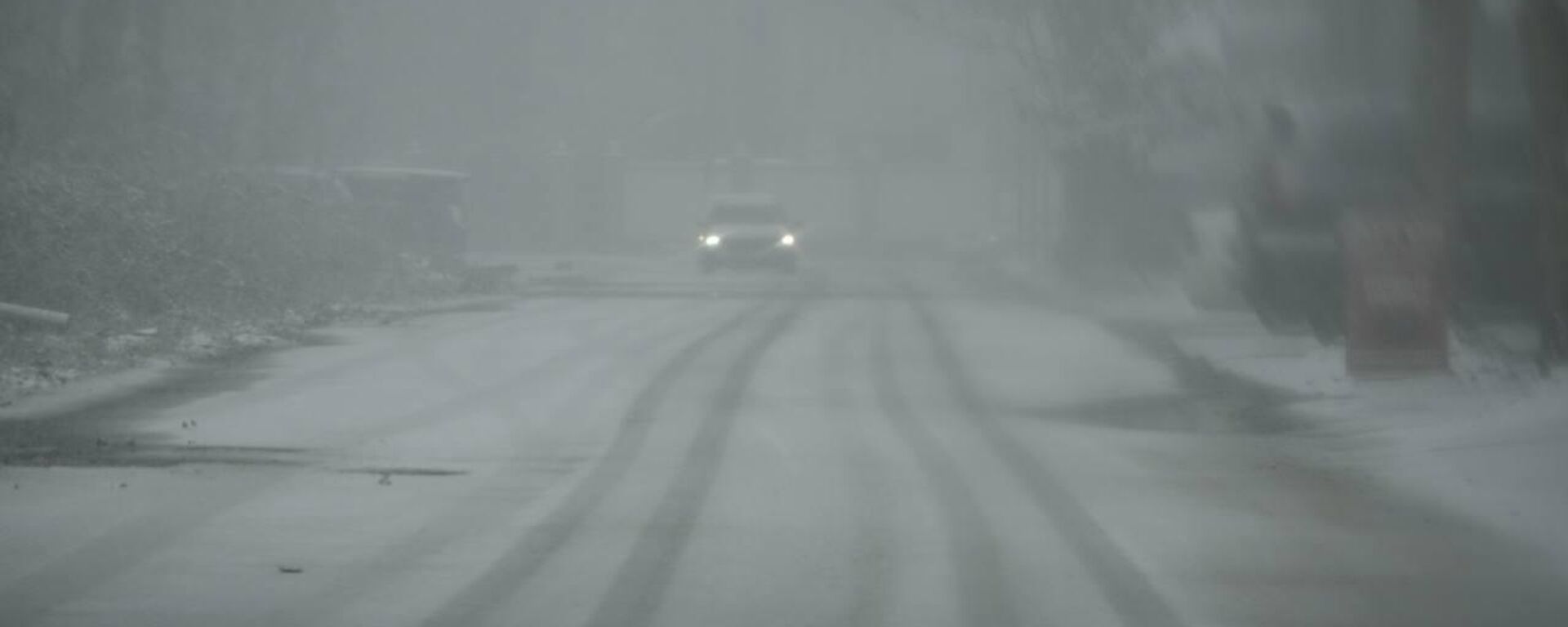 Снег в Абхазии, февраль 2025 - Sputnik Абхазия, 1920, 29.12.2025