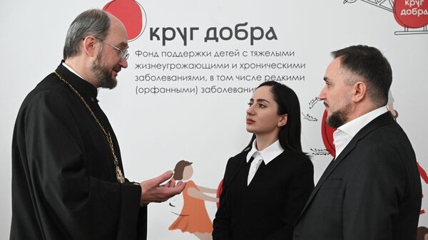 Подписание соглашения о сотрудничестве между фондами Круг добра и Ашана - Sputnik Абхазия