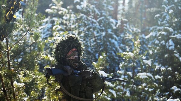 Боевая работа расчета РСЗО Град 25 армии на Краснолиманском направлении - Sputnik Аҧсны