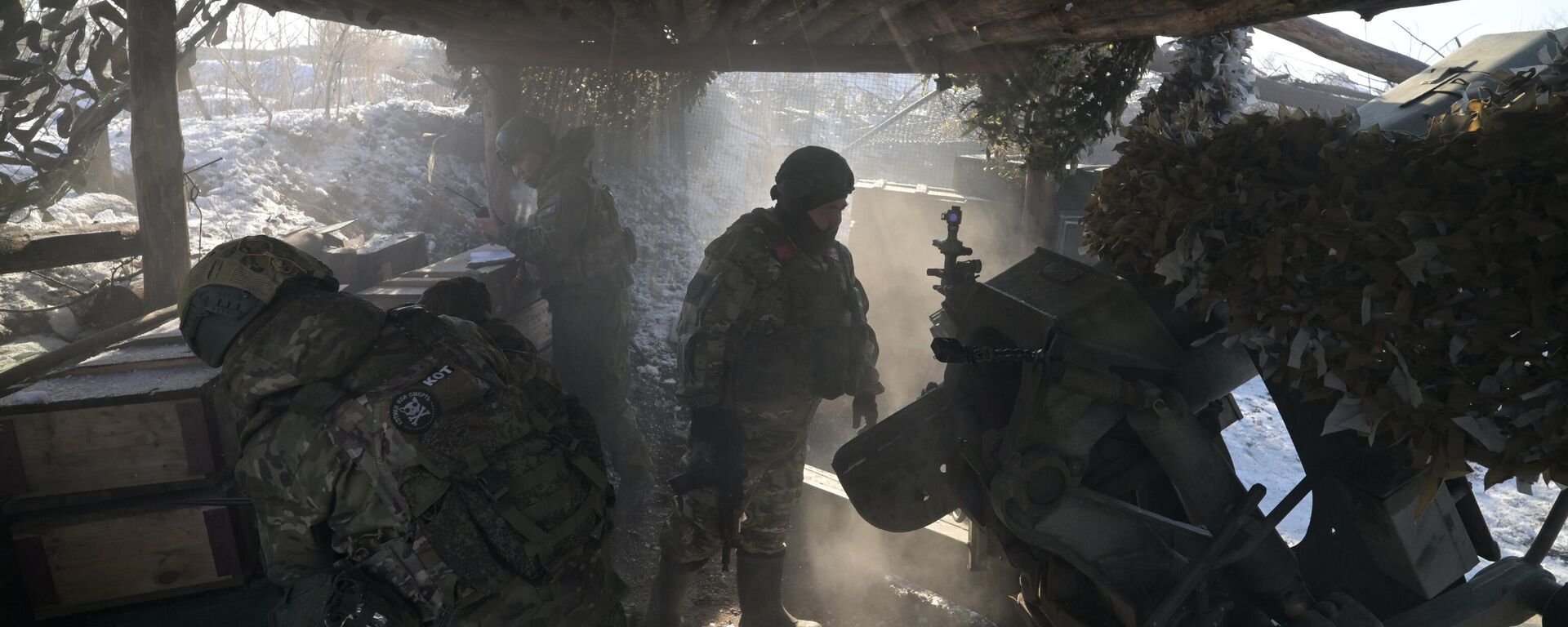 Боевая работа артиллеристов 25 армии на Краснолиманском направлении - Sputnik Абхазия, 1920, 10.11.2025