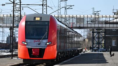 В Сухум прибыл первый электропоезд "Ласточка" из Сочи