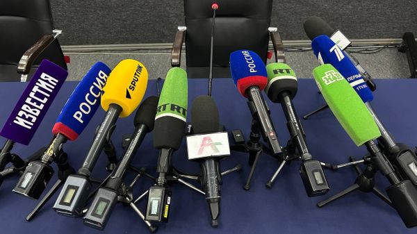 Микрофоны информационных агентств   - Sputnik Абхазия