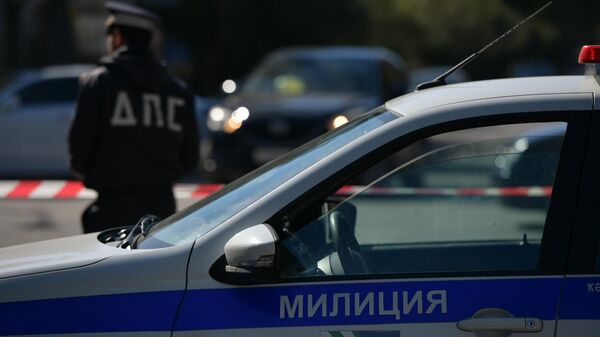 Машина МВД Абхазии - Sputnik Абхазия