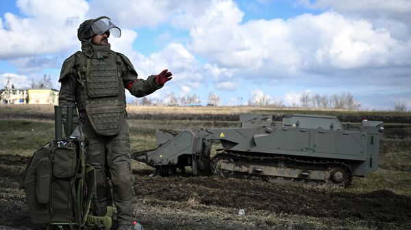 Разминирование освобожденных территорий в Курской области - Sputnik Абхазия