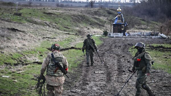 Разминирование освобожденных территорий в Курской области - Sputnik Абхазия